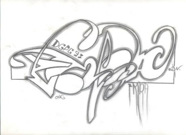 Graffiti Sketch - Photo by mastone - mastone
