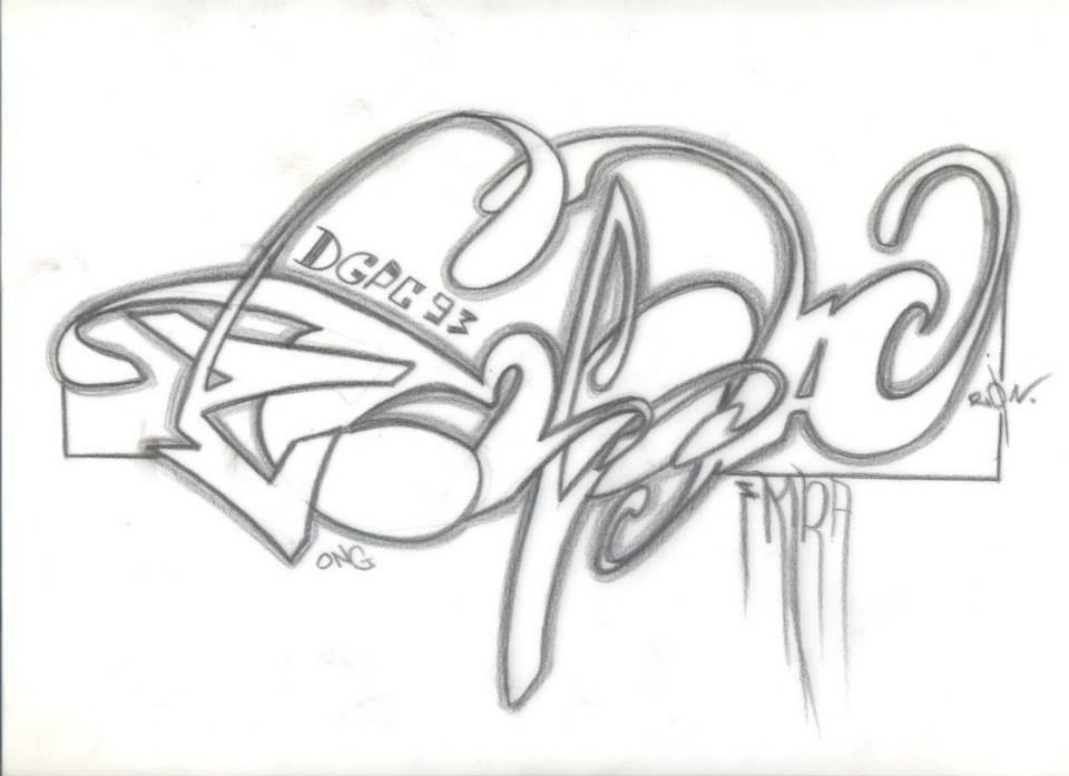 Graffiti Sketch - Photo by mastone - mastone