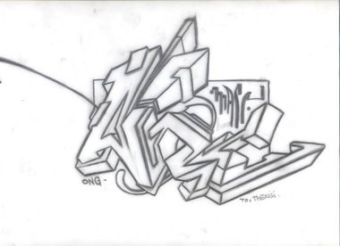 Graffiti Sketch - Photo by mastone - mastone