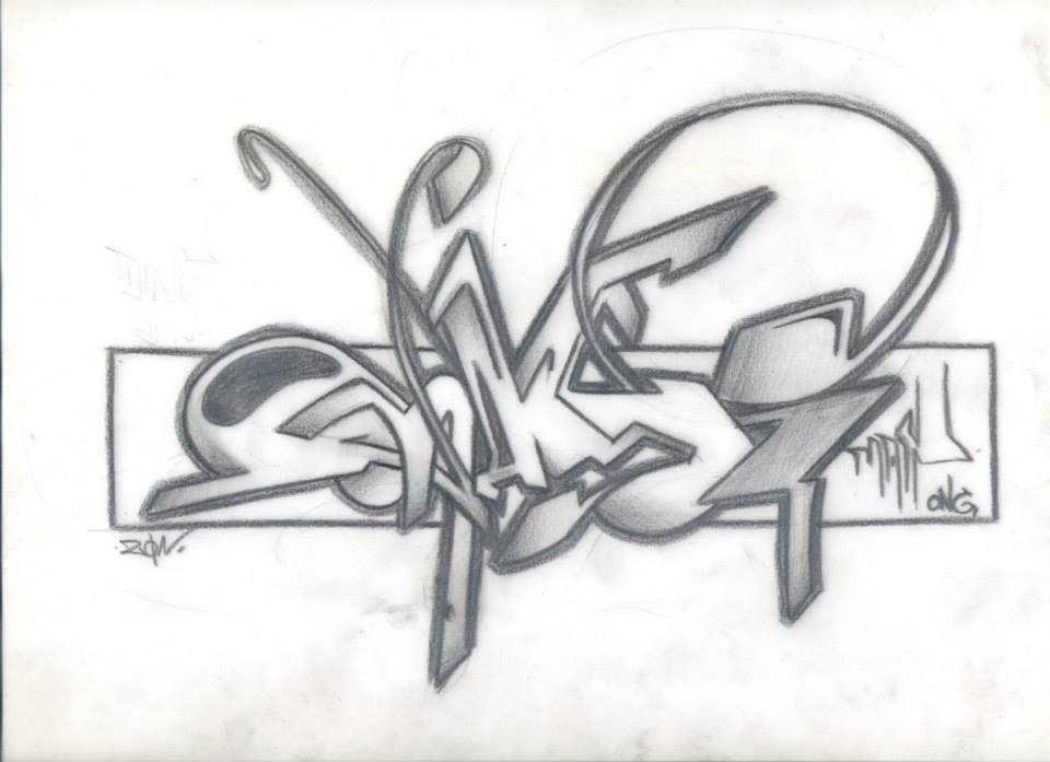 Graffiti Sketch - Photo by mastone - mastone