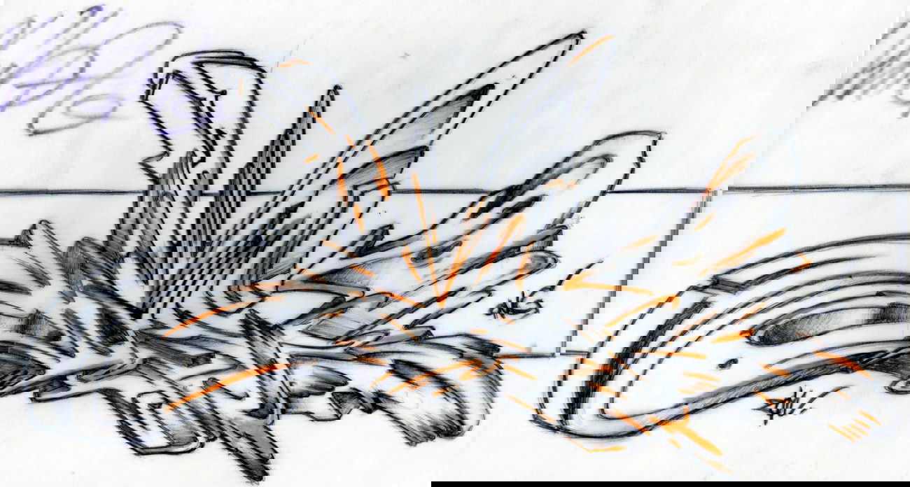 Graffiti Sketch - Photo by mastone - Shiba, by, Mast (2013)