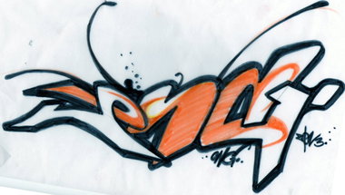 Graffiti Sketch - Photo by mastone - Mast, One (2013)