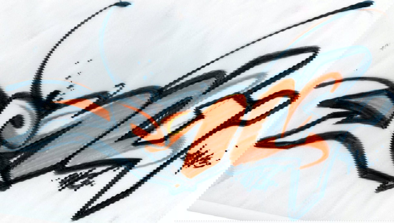 Graffiti Sketch - Photo by mastone - Mast, One (2013)