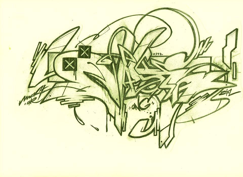 Graffiti Sketch - Photo by mastone - mastone (2014)