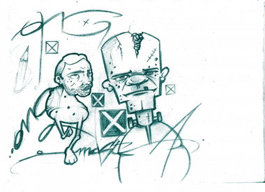 Graffiti Sketch - Photo by mastone - mastone (2014)