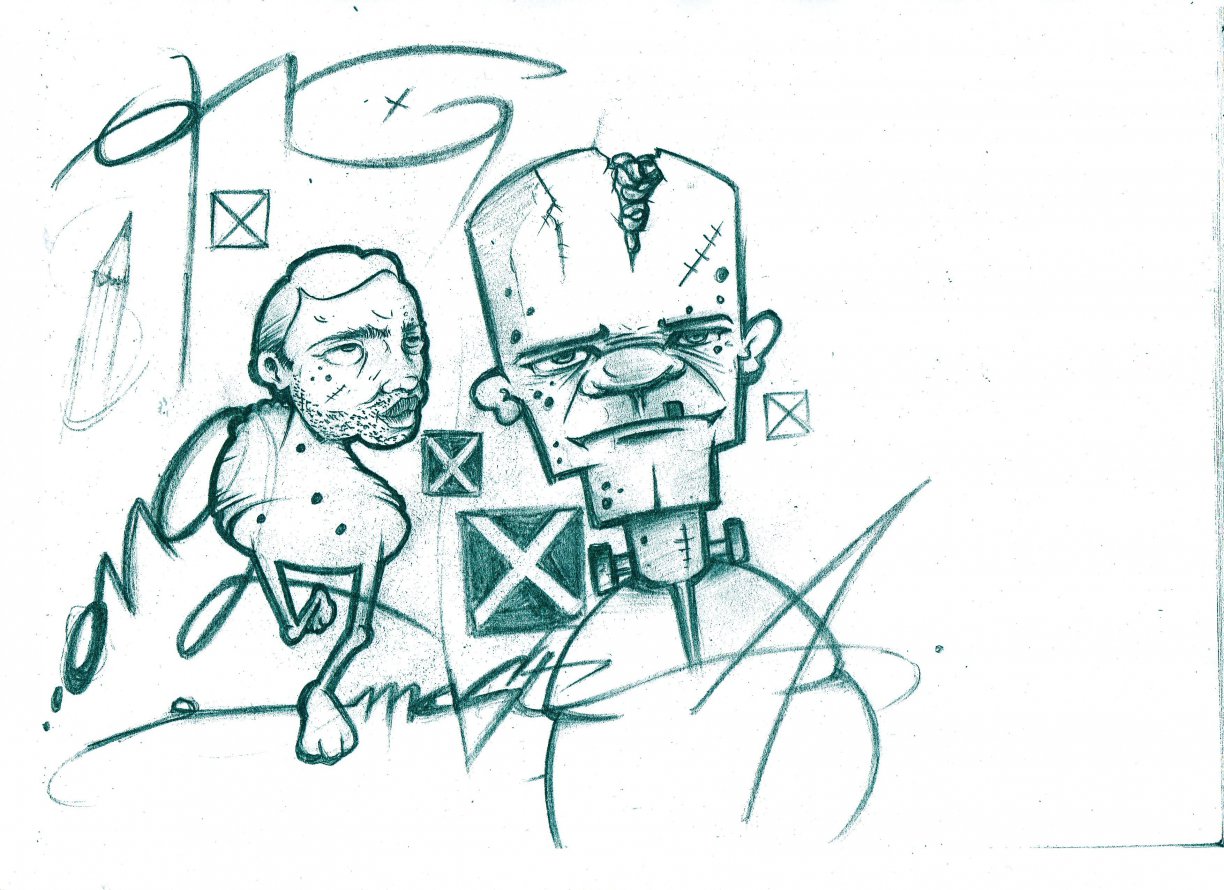 Graffiti Sketch - Photo by mastone - mastone (2014)