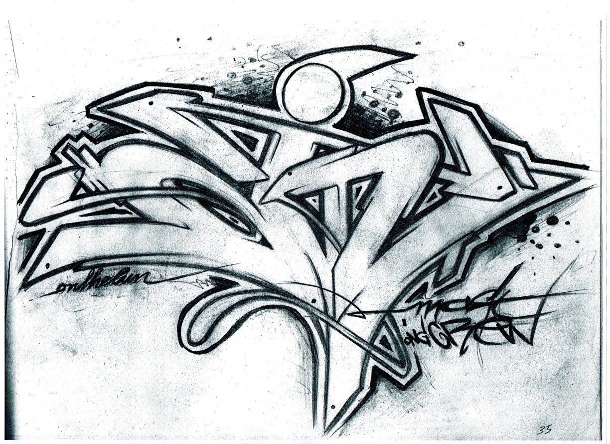 Graffiti Sketch - Photo by mastone - mastone (2014)