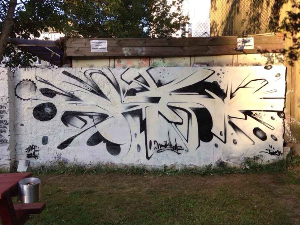 Graffiti Wall - Photo by mastone - Mast, one (2014)