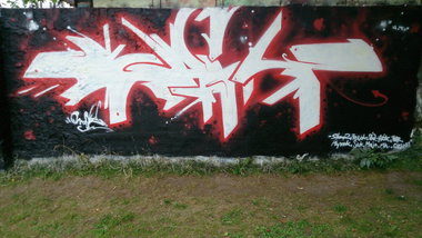 Graffiti Wall - Photo by mastone - Mast, one (2014)