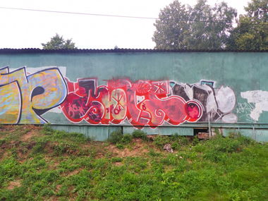 Graffiti Bombing - Photo by matew