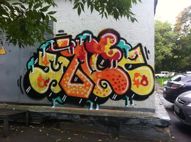 Graffiti Bombing - Photo by matew