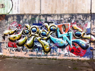Graffiti Wall - Photo by matew
