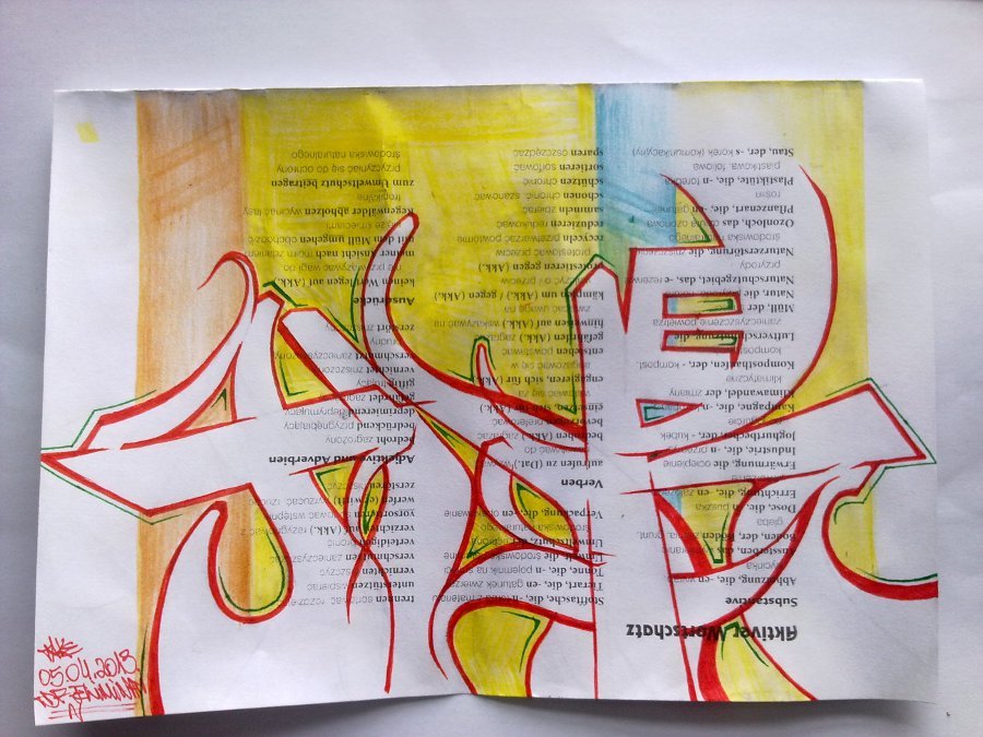 Graffiti Sketch - Photo by matteozla (2013)