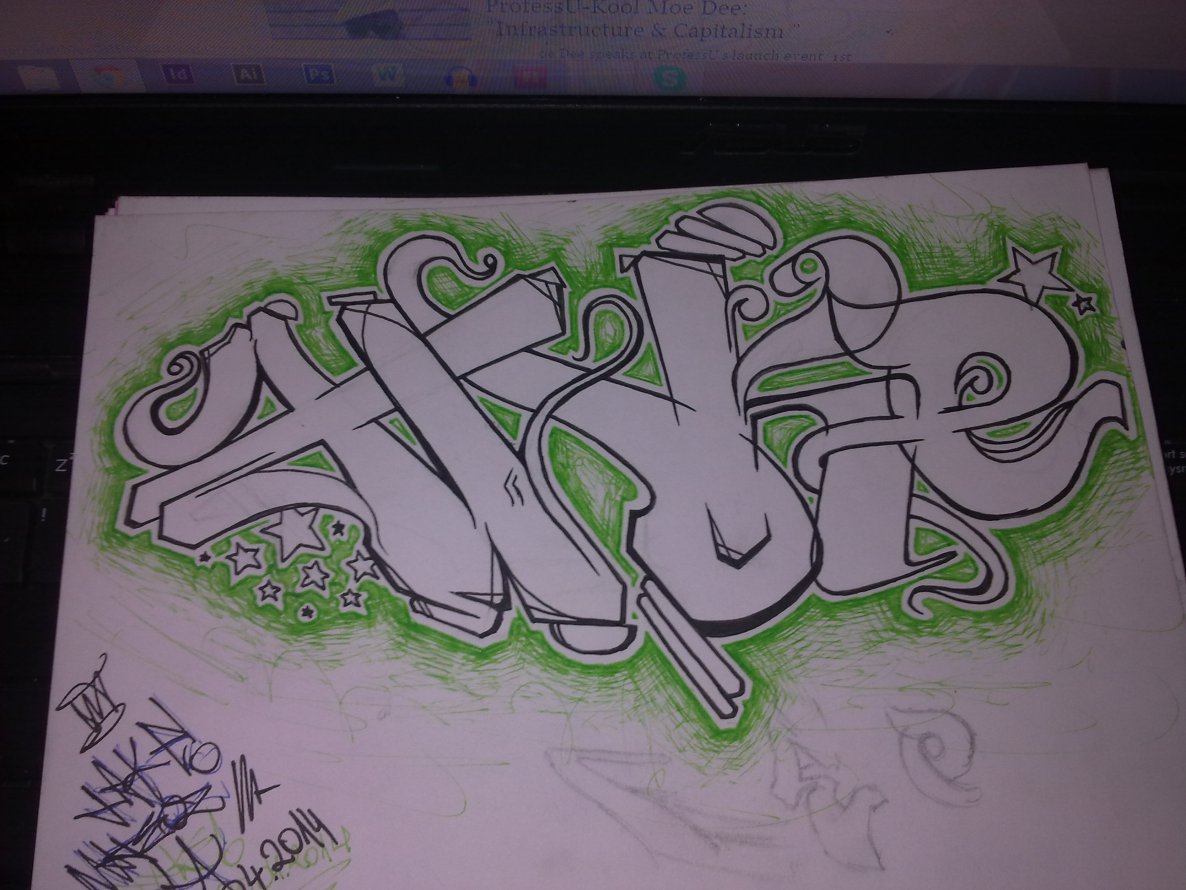 Graffiti Sketch - Photo by matteozla - take, Polska (2014)