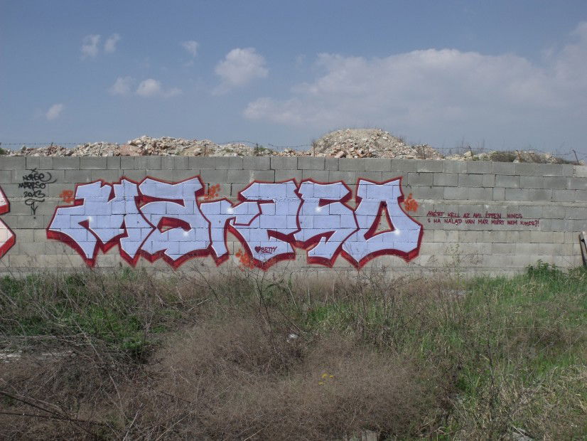 Graffiti Wall in Budapest - Photo by maverick (2013)