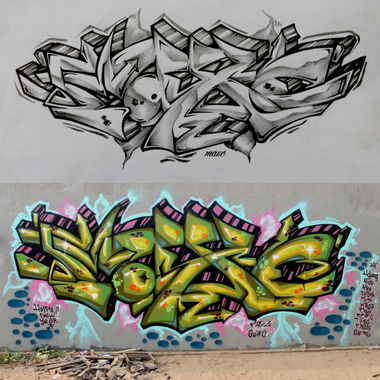 Graffiti Wall - Photo by maxcao - maxc (2014)