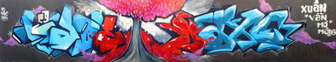 Graffiti Wall - Photo by maxcao - maxc, kade (2014)