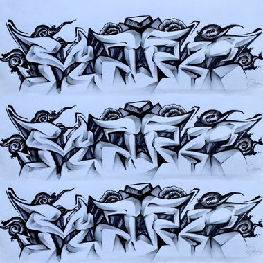 Graffiti Sketch - Photo by maxcao - maxc (2013)