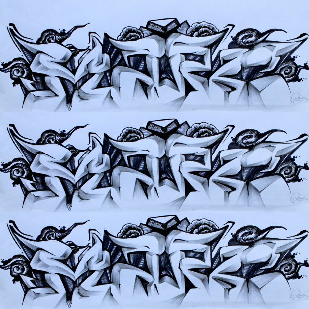 Graffiti Sketch - Photo by maxcao - maxc (2013)