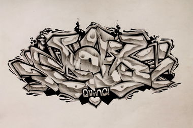 Graffiti Sketch - Photo by maxcao - max, maxc, graffitivietnam (2013)