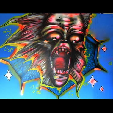 Graffiti Wall - Photo by maxcao - evil (2013)