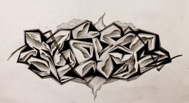 Graffiti Sketch - Photo by maxcao - maxc (2013)