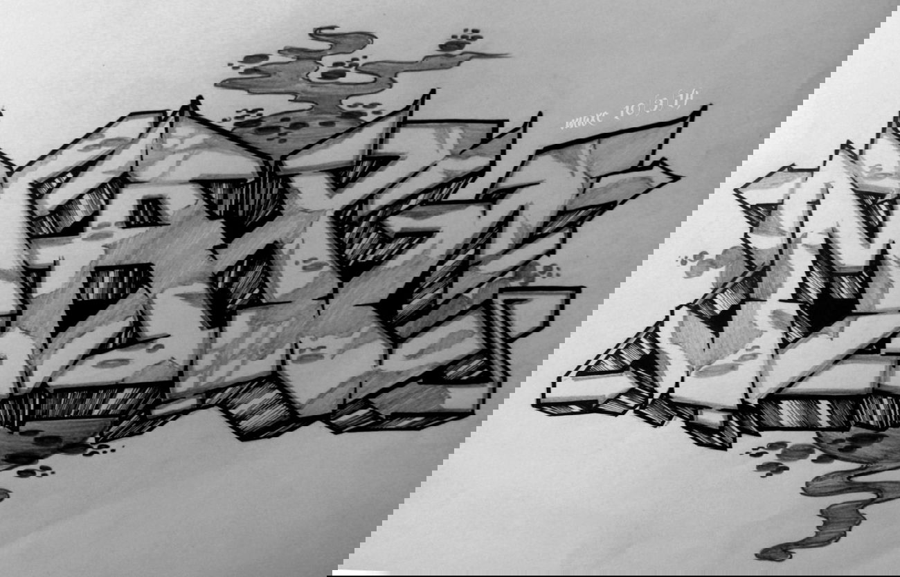 Graffiti Sketch - Photo by maxcao - maxc (2013)