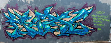 Graffiti Wall - Photo by maxcao - maxc (2013)