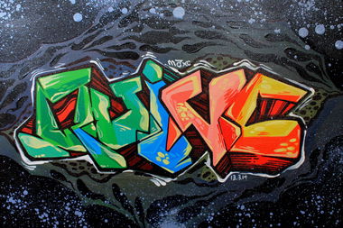 Graffiti Wall - Photo by maxcao - maxc (2014)