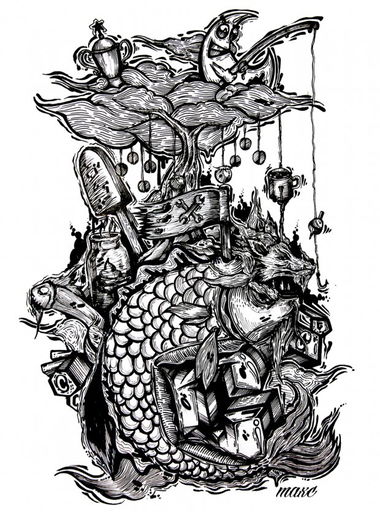 Graffiti Sketch - Photo by maxcao - maxc (2013)