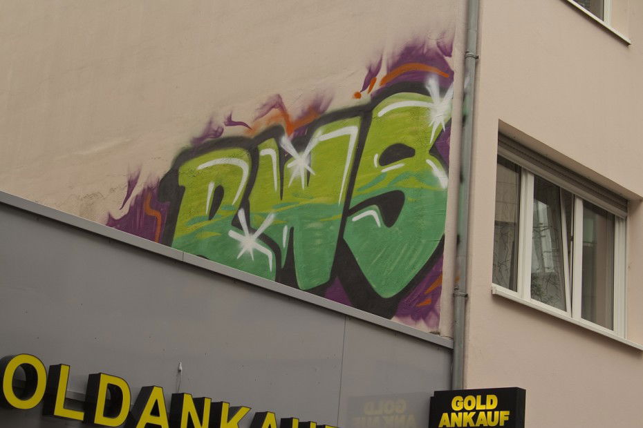 Graffiti Wall in Bonn - Photo by mayer - RWS, Crew, Bonn (2013)