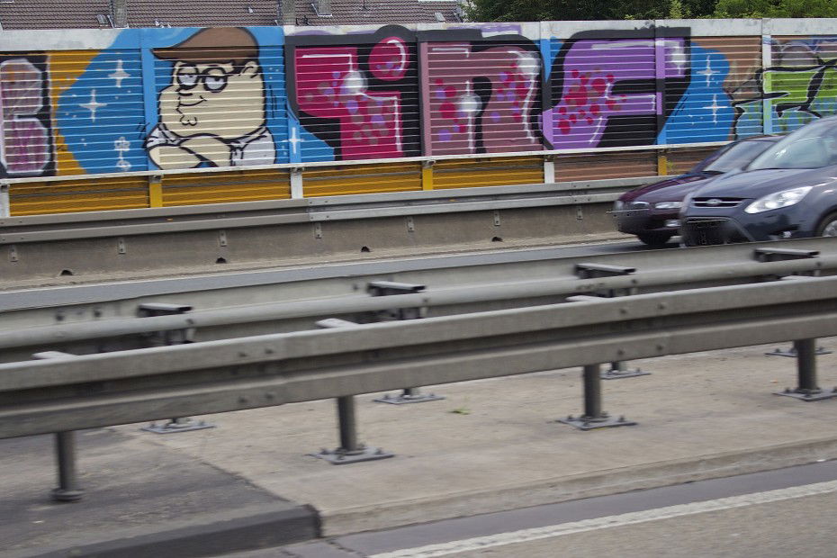 Graffiti Wall in Köln - Photo by mayer - Peter, INF, Crew (2013)