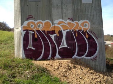 Graffiti Wall in Bonn - Photo by mayer (2010)