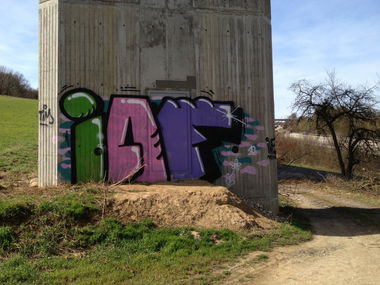 Graffiti Wall - Photo by mayer - INF, TIM (2010)