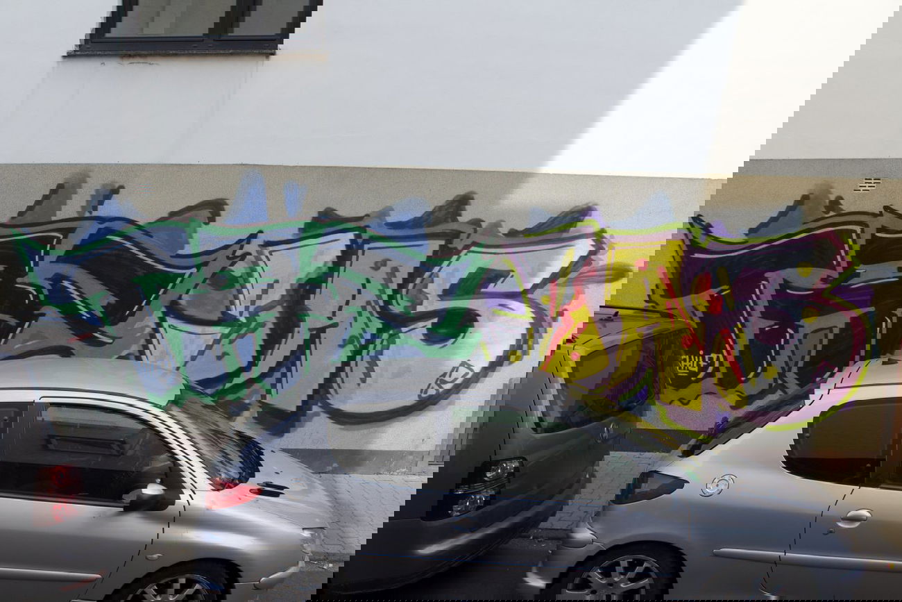 Graffiti Bombing in Bonn - Photo by mayer - TAZ, JAS, Shilf (2013)