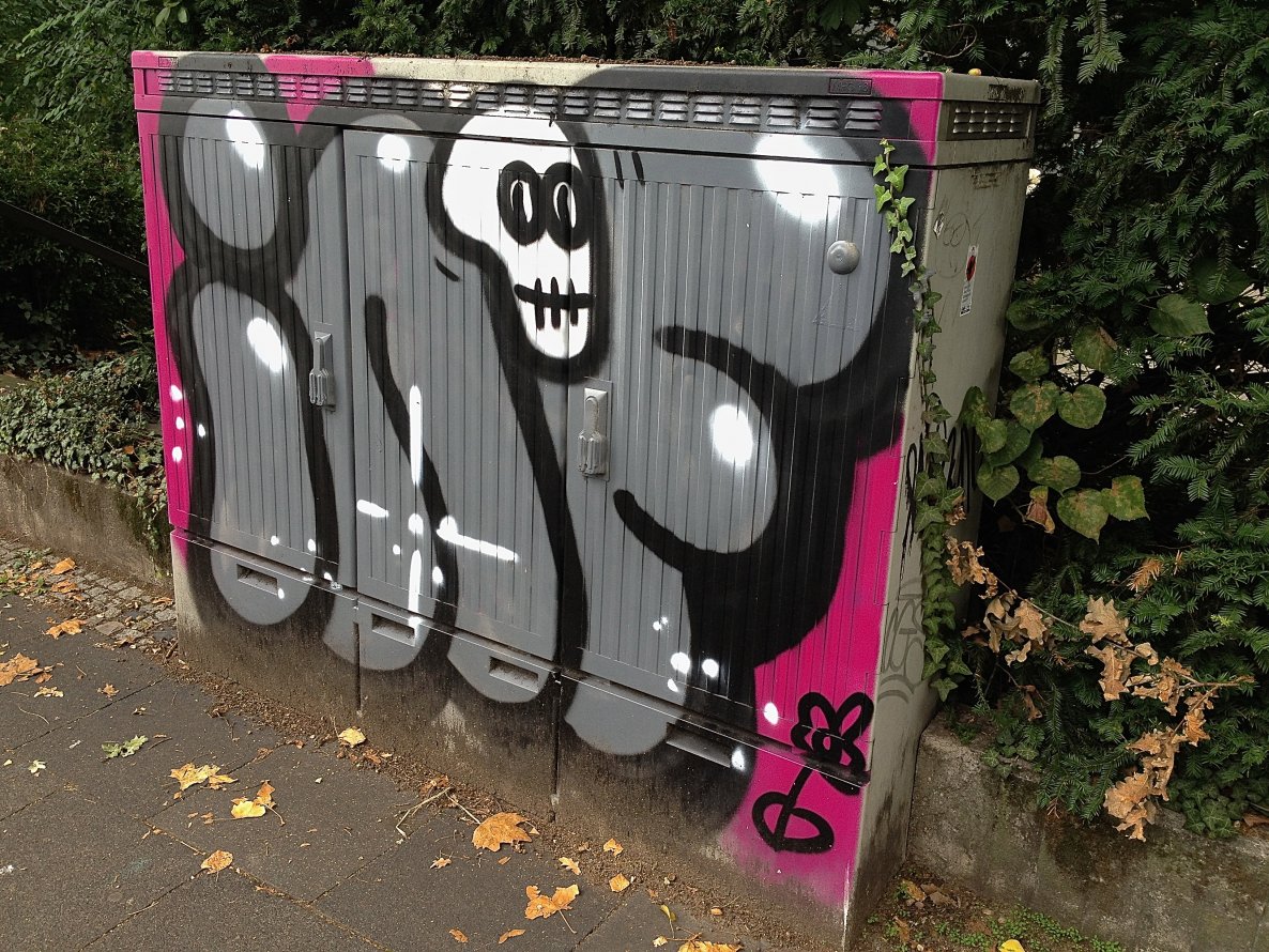 Graffiti Bombing in Bonn - Photo by mayer - INF, TIM (2013)