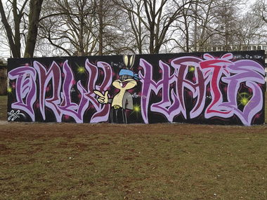 Graffiti Wall in Bonn - Photo by mayer - GES, OH (2013)