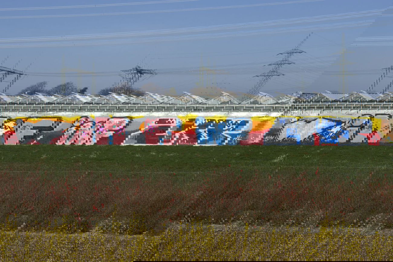 Graffiti Wall - Photo by mayer - inf, crew, tim (2014)