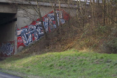Graffiti Bombing - Photo by mayer - taz, zier, 110 (2013)