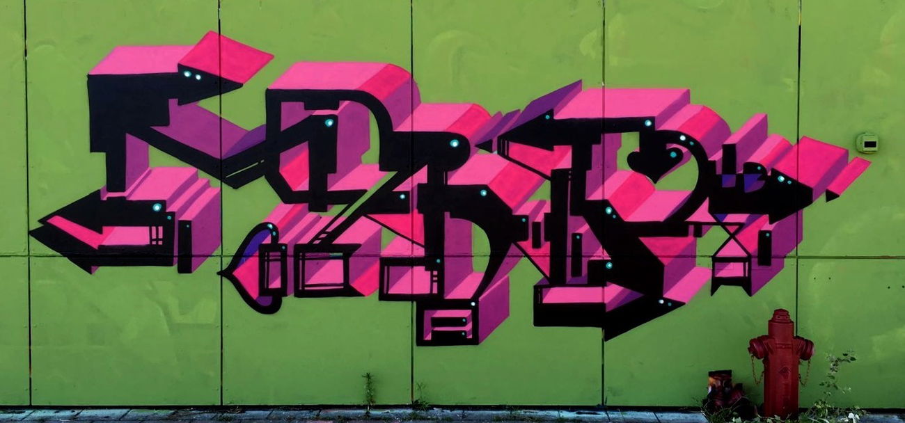 Graffiti Wall - Photo by meanr - meanr (2016)