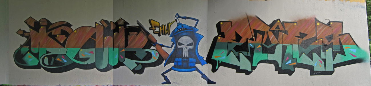 Graffiti Wall - Photo by meanr - meanr (2011)