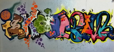 Graffiti Wall - Photo by meanr - meanr (2015)