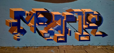 Graffiti Wall - Photo by meanr - meanr (2016)