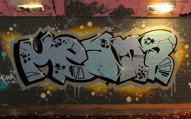 Graffiti Wall - Photo by meanr - meanr (2015)