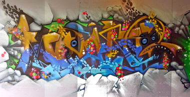 Graffiti Wall - Photo by meanr - meanr (2011)