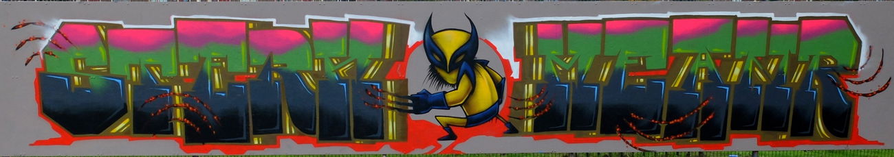 Graffiti Wall - Photo by meanr - meanr (2015)