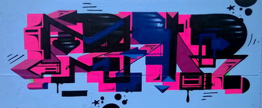 Graffiti Wall - Photo by meanr - meanr (2016)