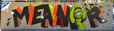 Graffiti Wall - Photo by meanr - meanr (2015)