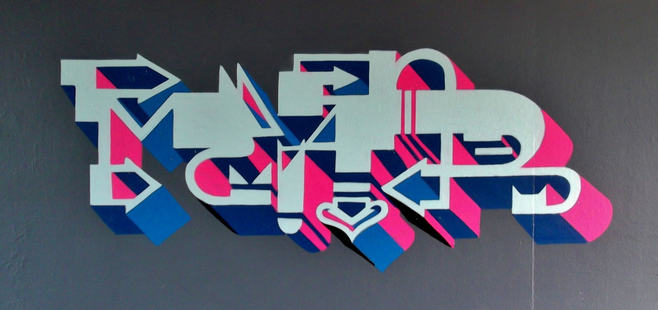 Graffiti Wall - Photo by meanr - meanr (2016)