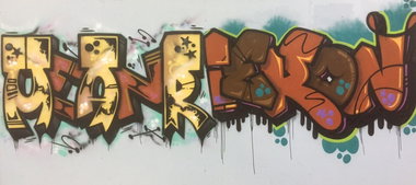 Graffiti Wall - Photo by meanr - meanr, iekon (2015)